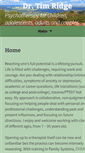 Mobile Screenshot of drtimridge.com
